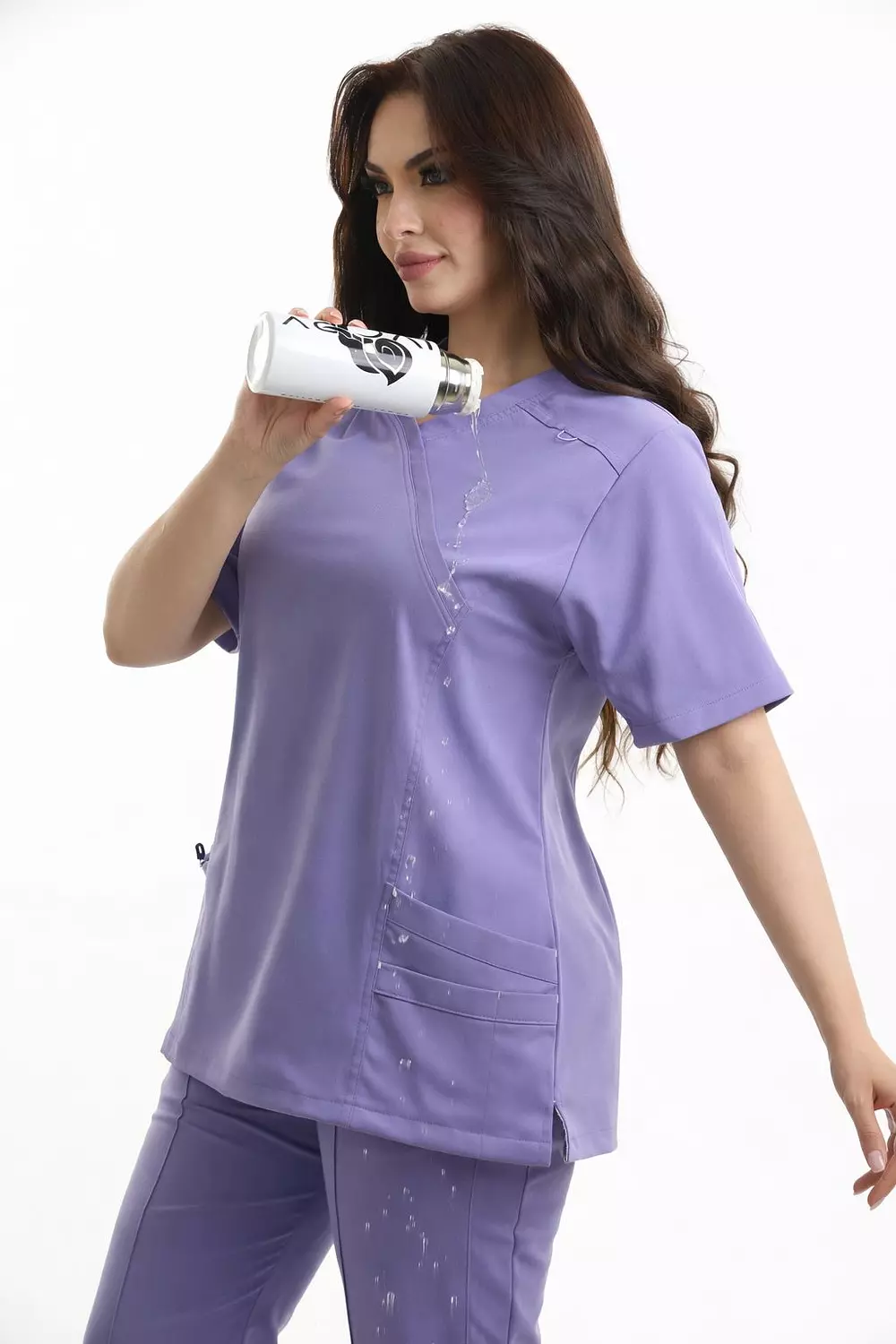 Violet New Flexi Scrub 4