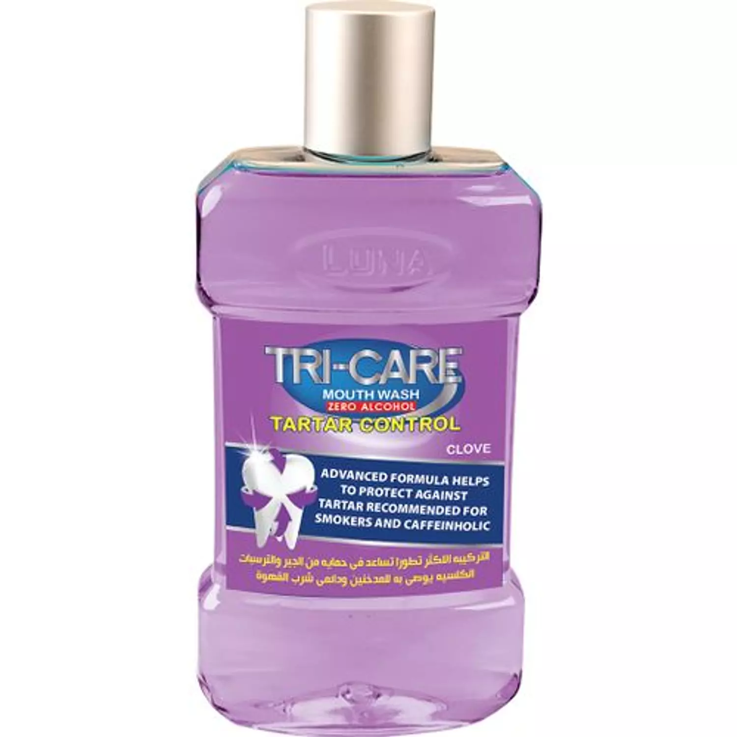 LUNA TRI-CARE CLOVE MOUTHWASH ZERO ALCOHOL 250 ML   image
