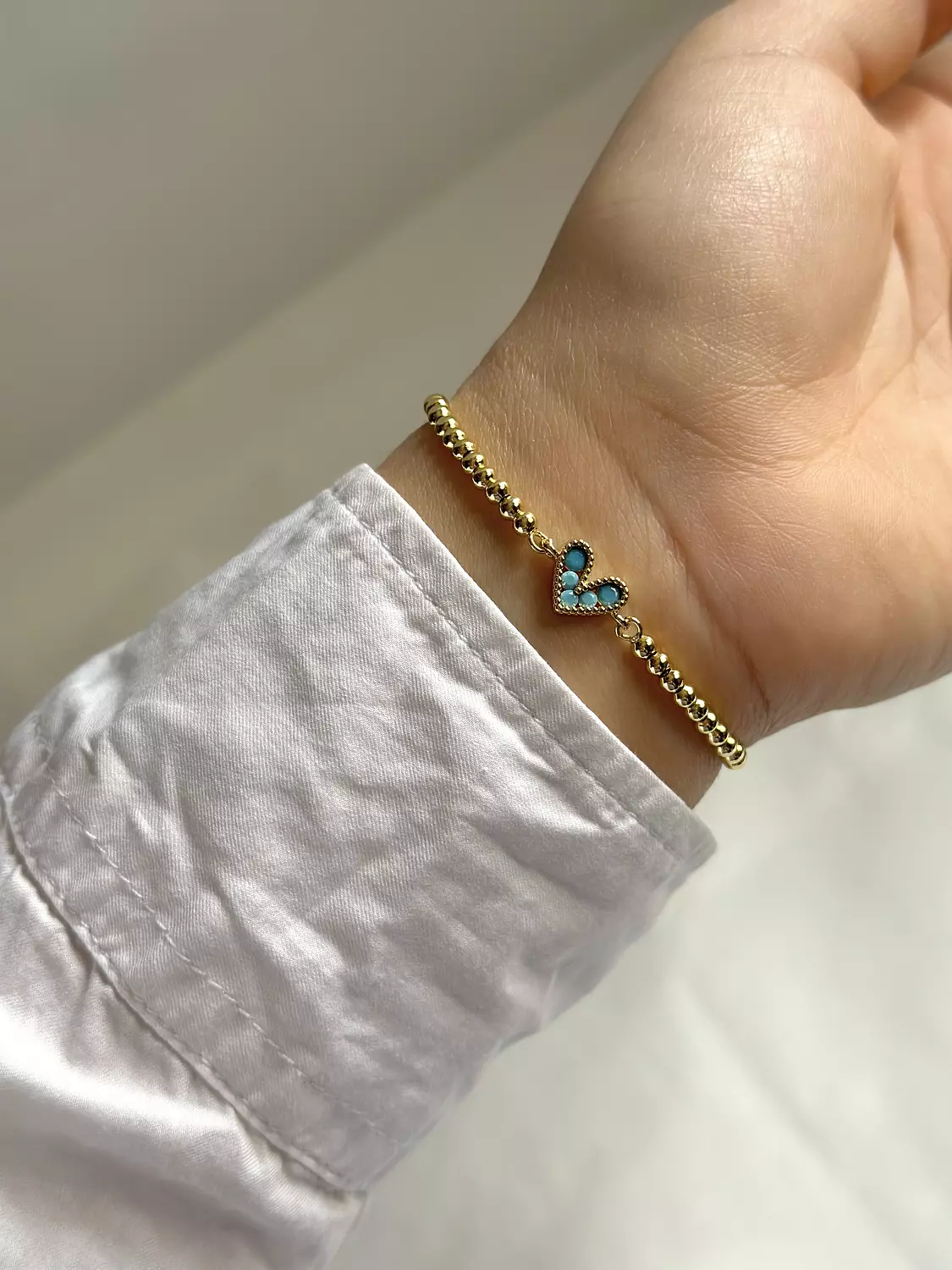 Gold Charms Adjustable bracelet 8