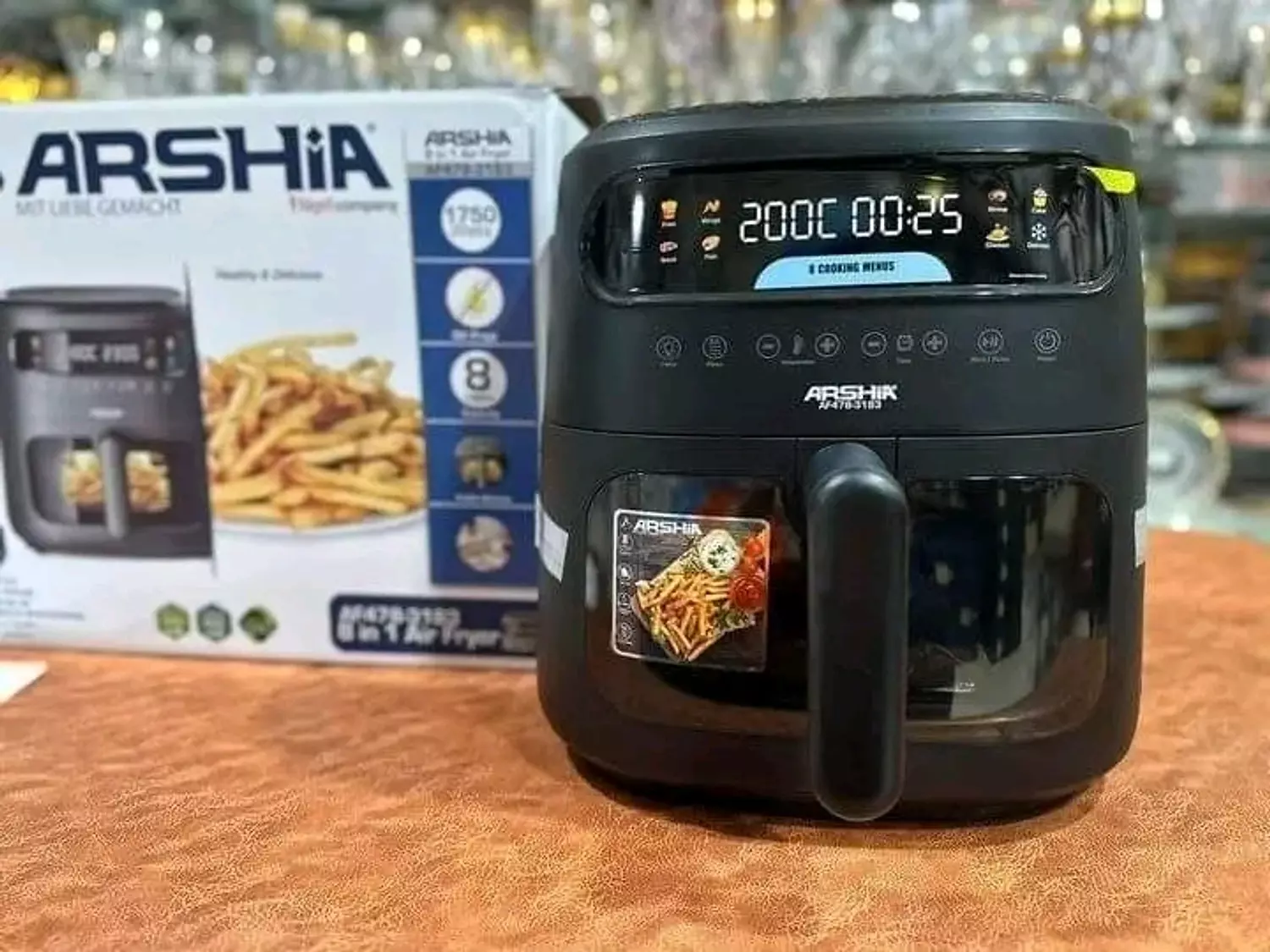 Arshia Air Fryer 1750 Watts and 8 Liters 3