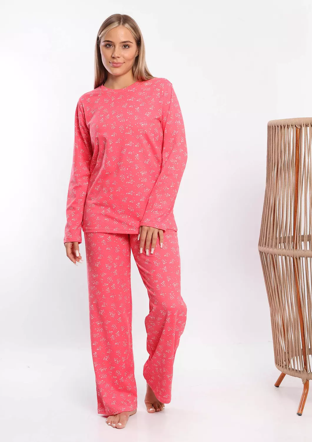 C310 Snowflakes pajama set  2