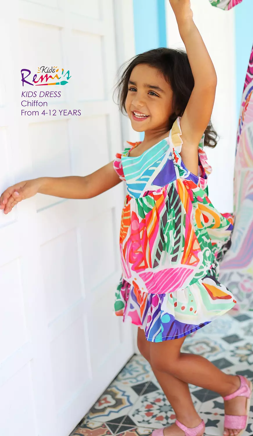Abstract kids dress image