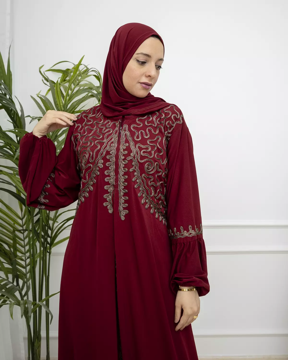عبايه حريمي فيزون (code 895) image