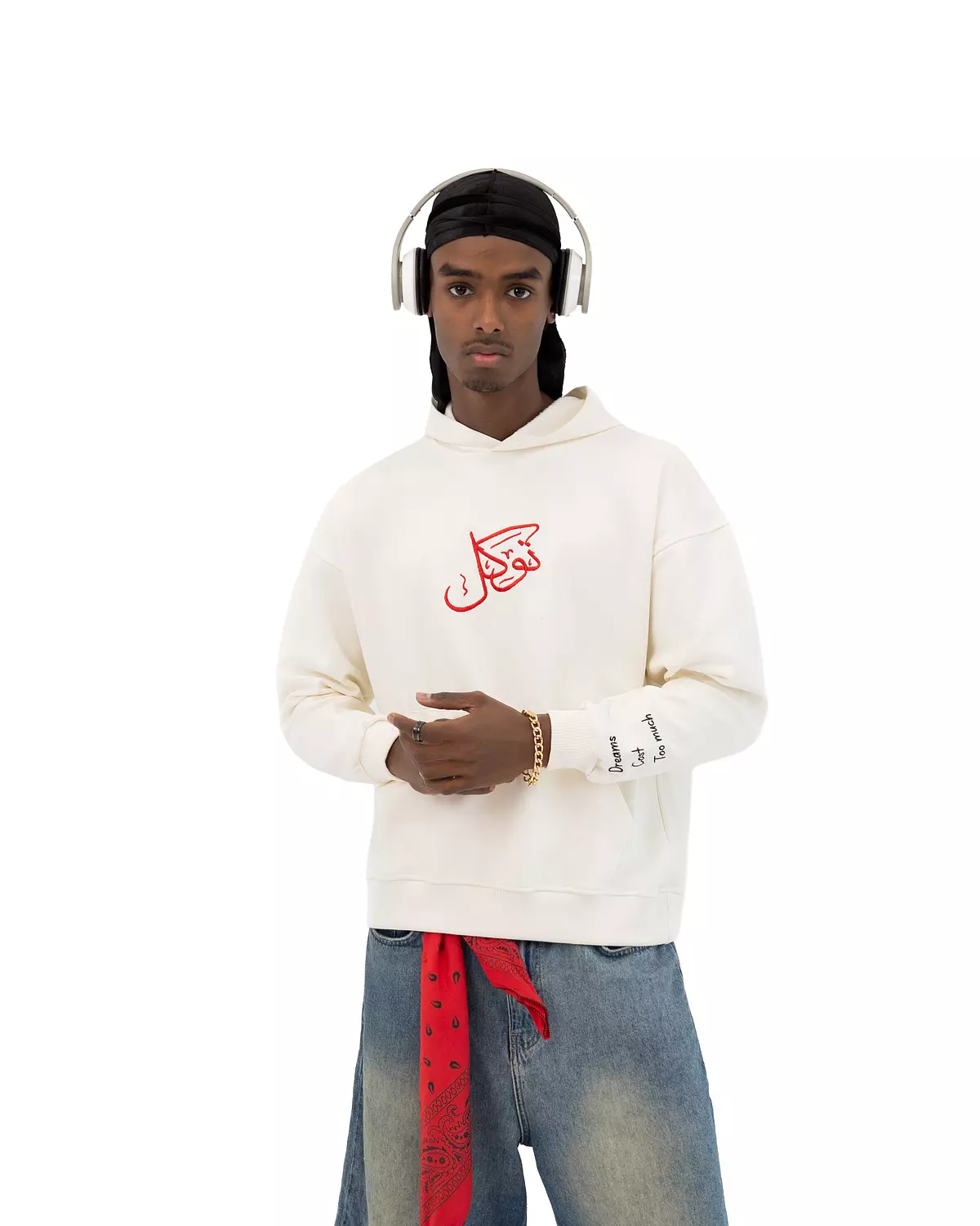 TAWAKKUL Hoodie _ White image