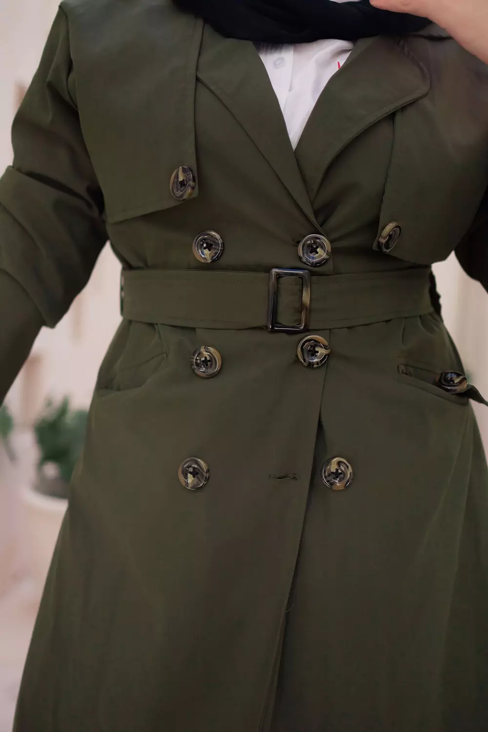 Trench Coat Olive 3