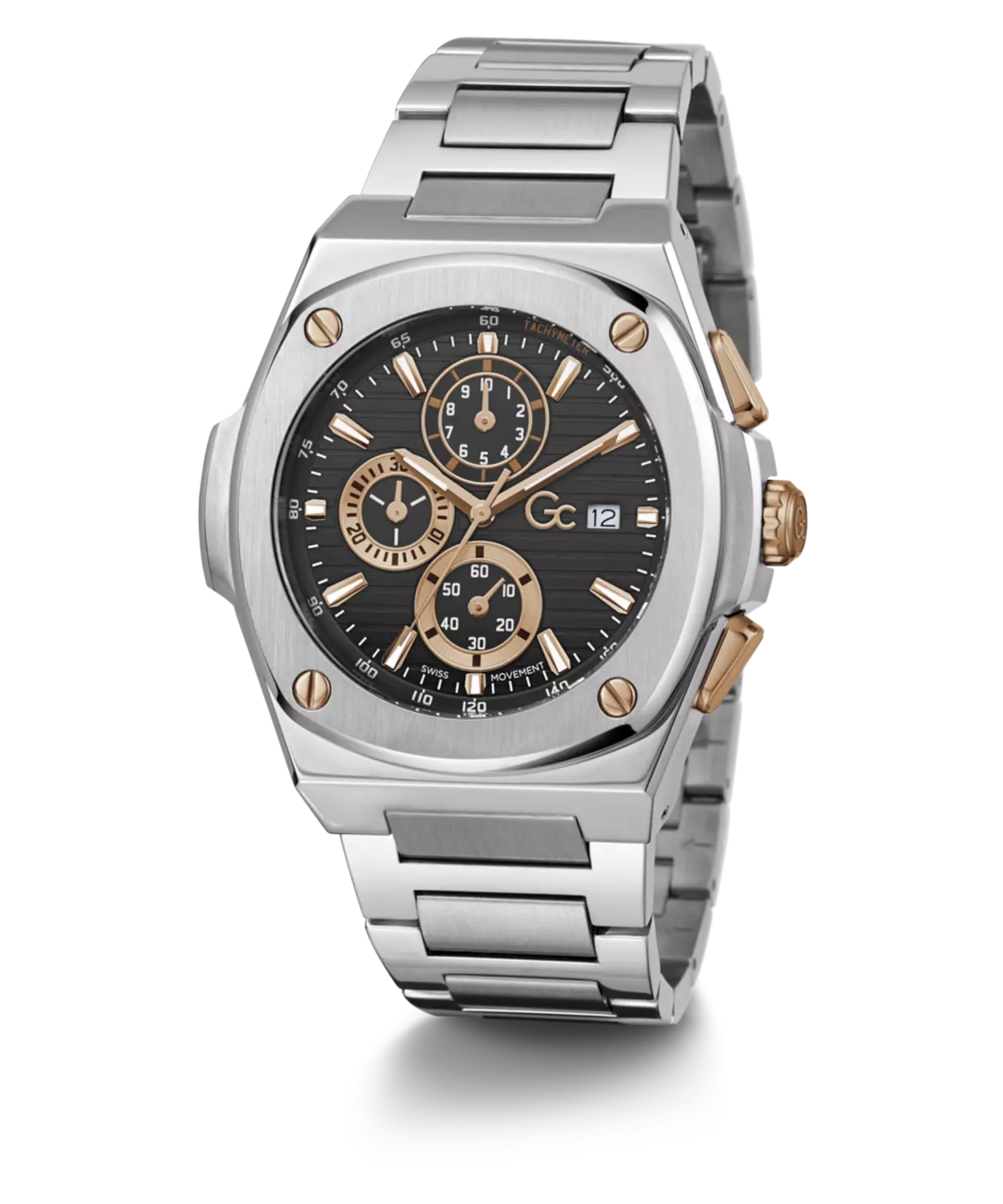 Gc Coussin Shape Chrono Metal 3