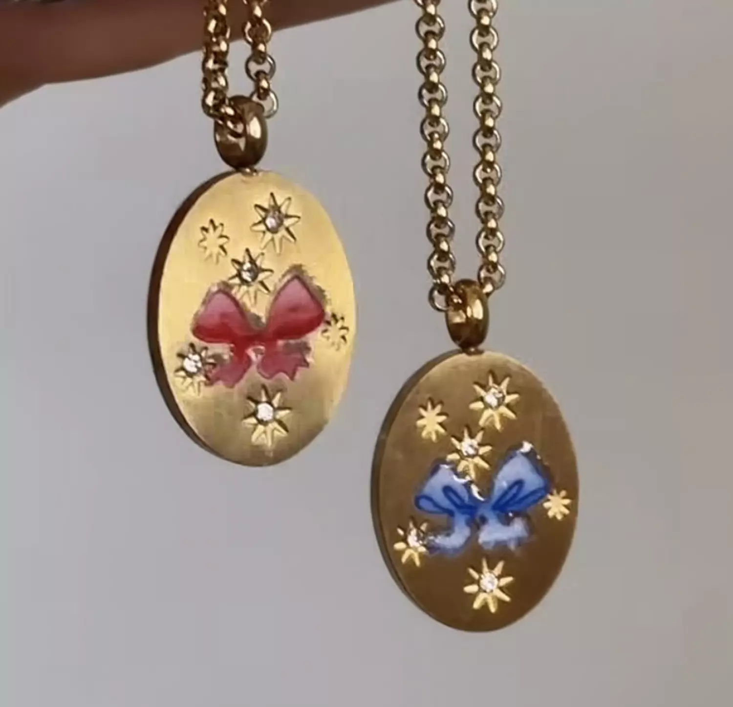 The Cinderella Bow Necklace  hover image