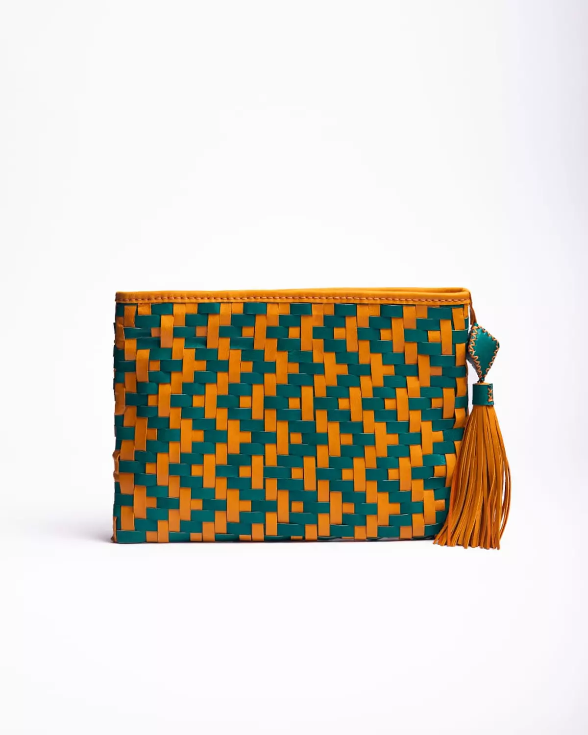 The Aztec Woven Clutch 2
