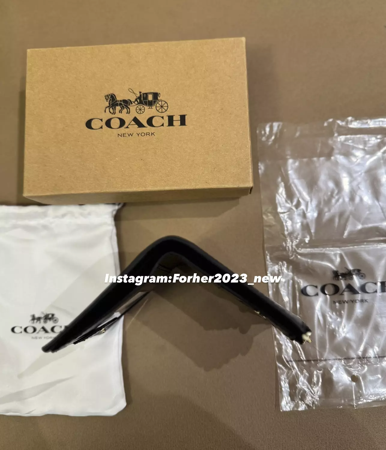 Coach bifold wallet brown black 4