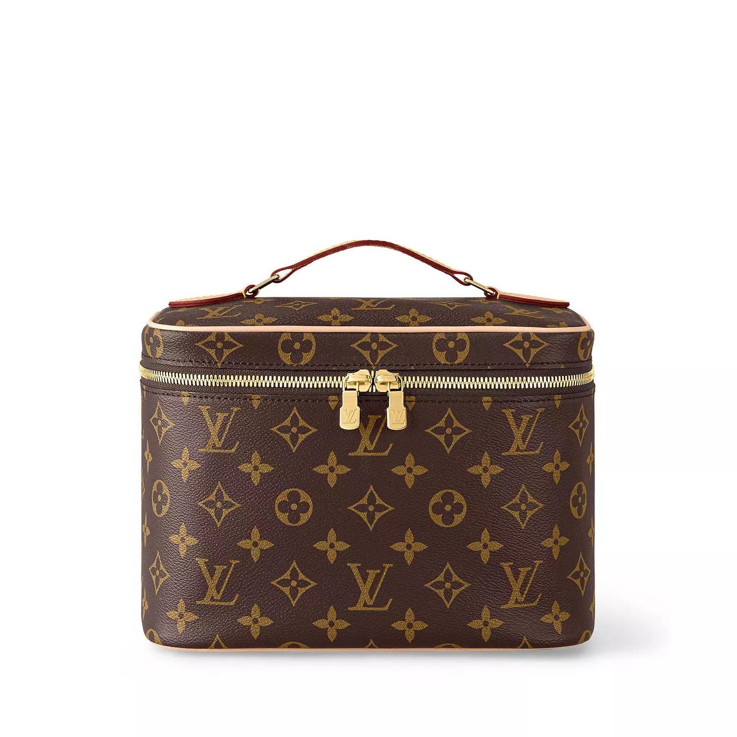 Louis Vuitton Nice BB vanity case crafted in signature Monogram canvas.  image