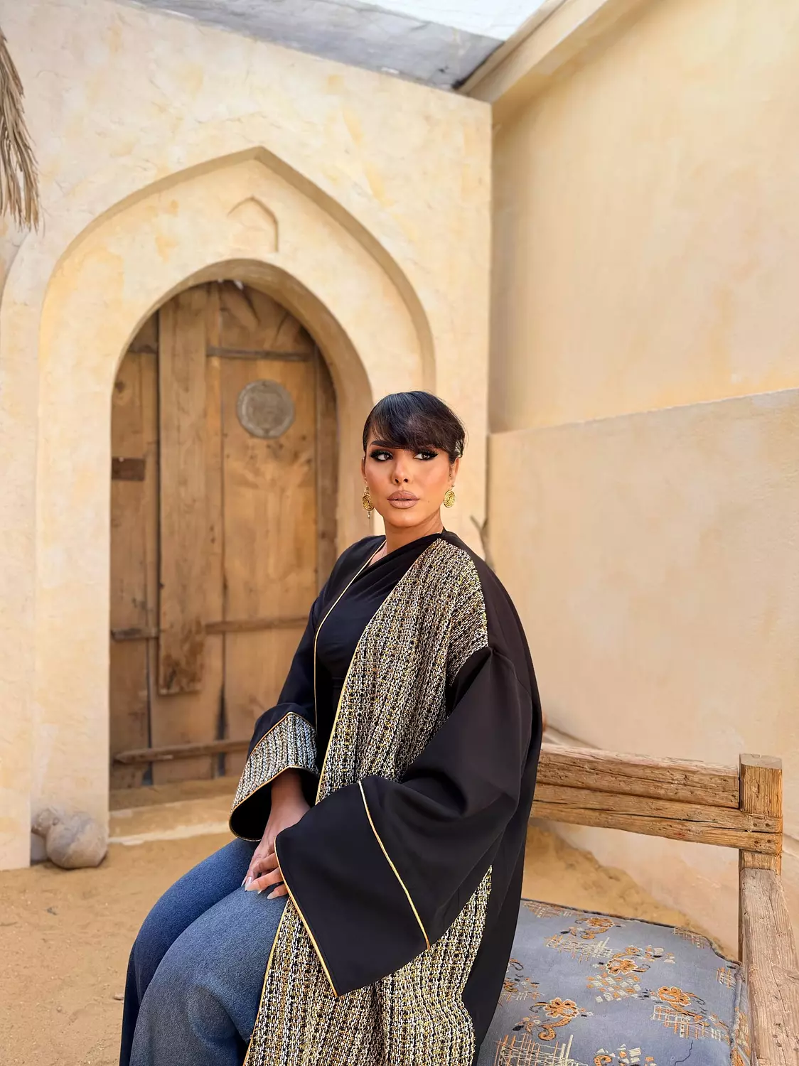 Thahab Kuftan In Black hover image