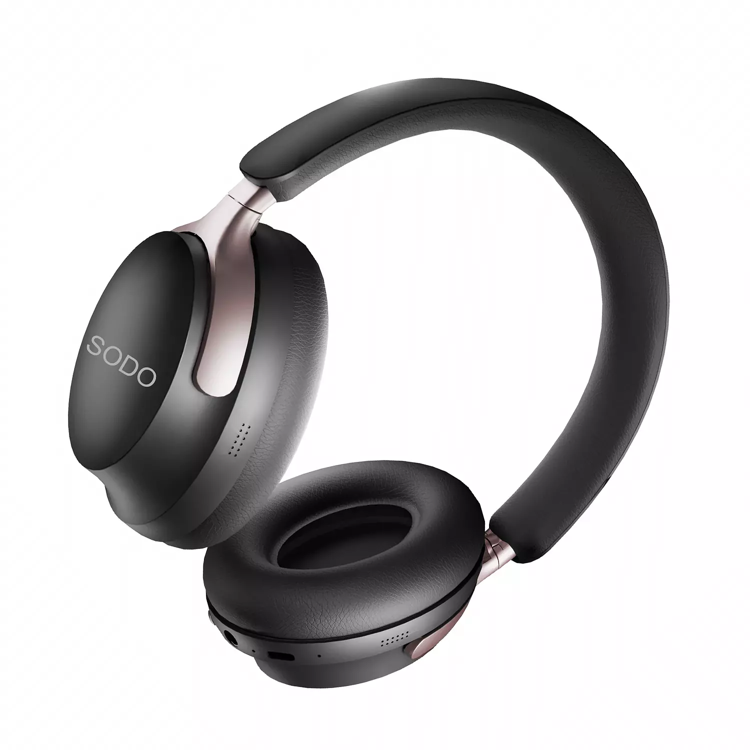 SODO SD1103 Bluetooth Headphones - Foldable Design with TF Card - Playtime Up to 8 Hours - Black 2