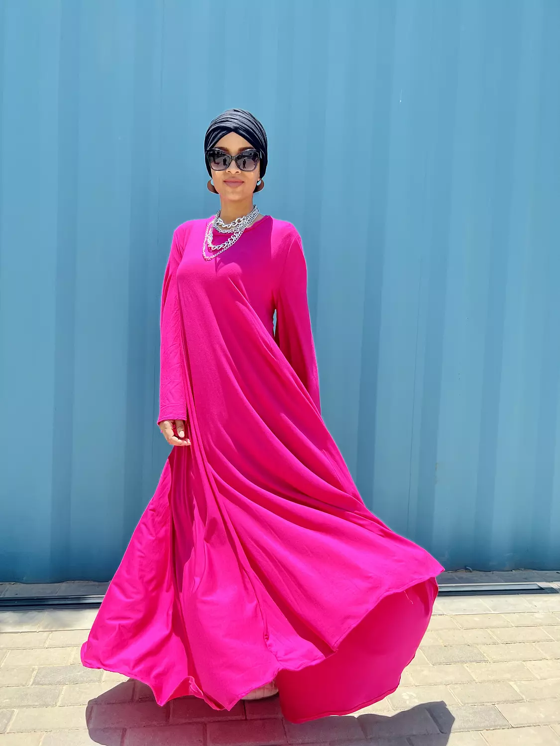 AMELIA PINK DRESS image