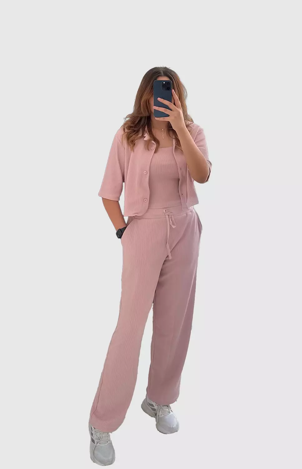 Ribbed Cotton Suit 2