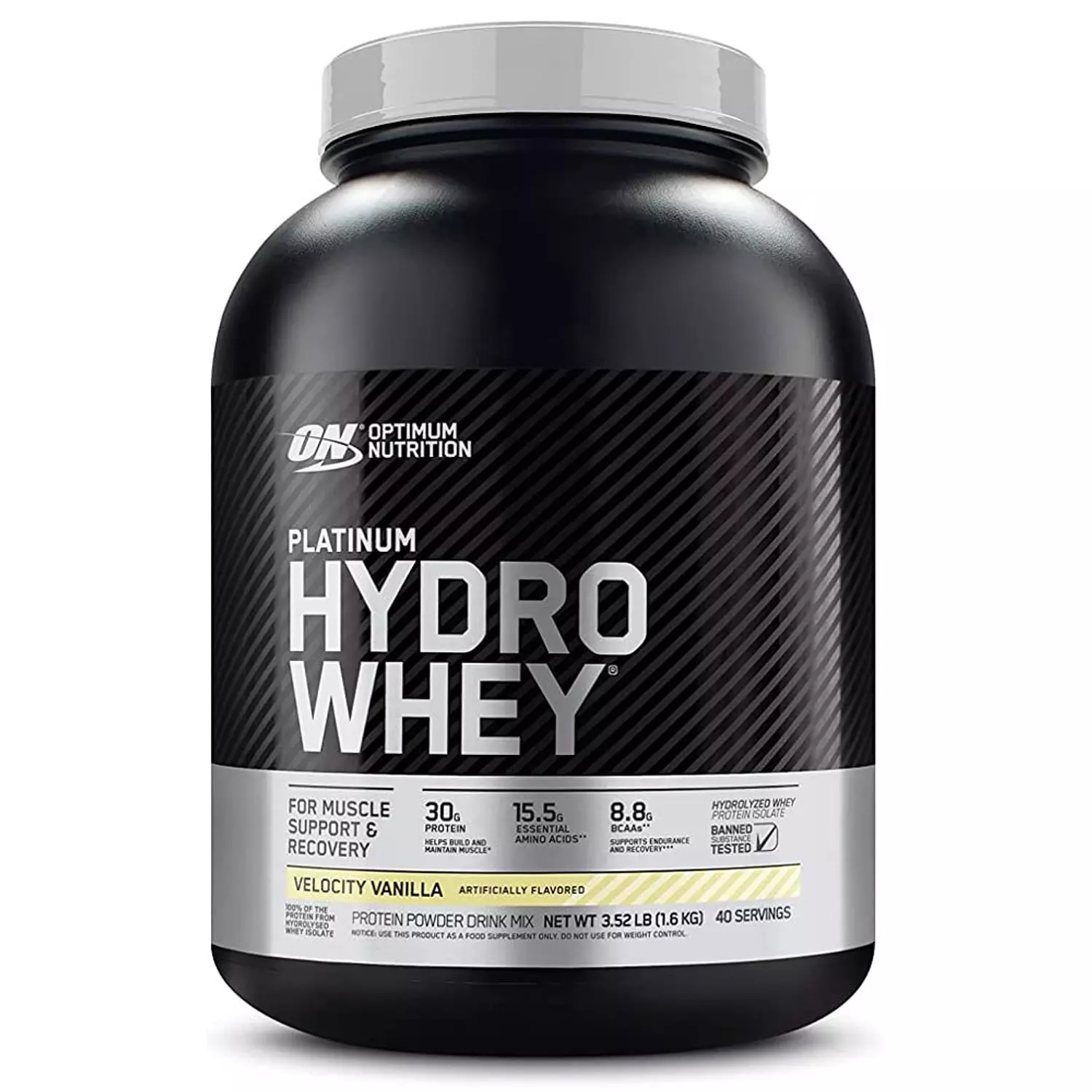 هايدرو واي أوبتيمم 1.59 كجم – 50 جرعة – 30 جم بروتين | Optimum Hydro Whey 1.59kg – 50 Servings – 30g Protein hover image