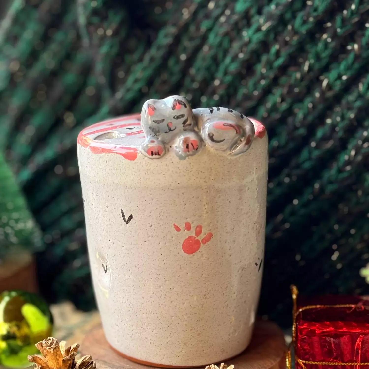 Grey Kitty tumbler image