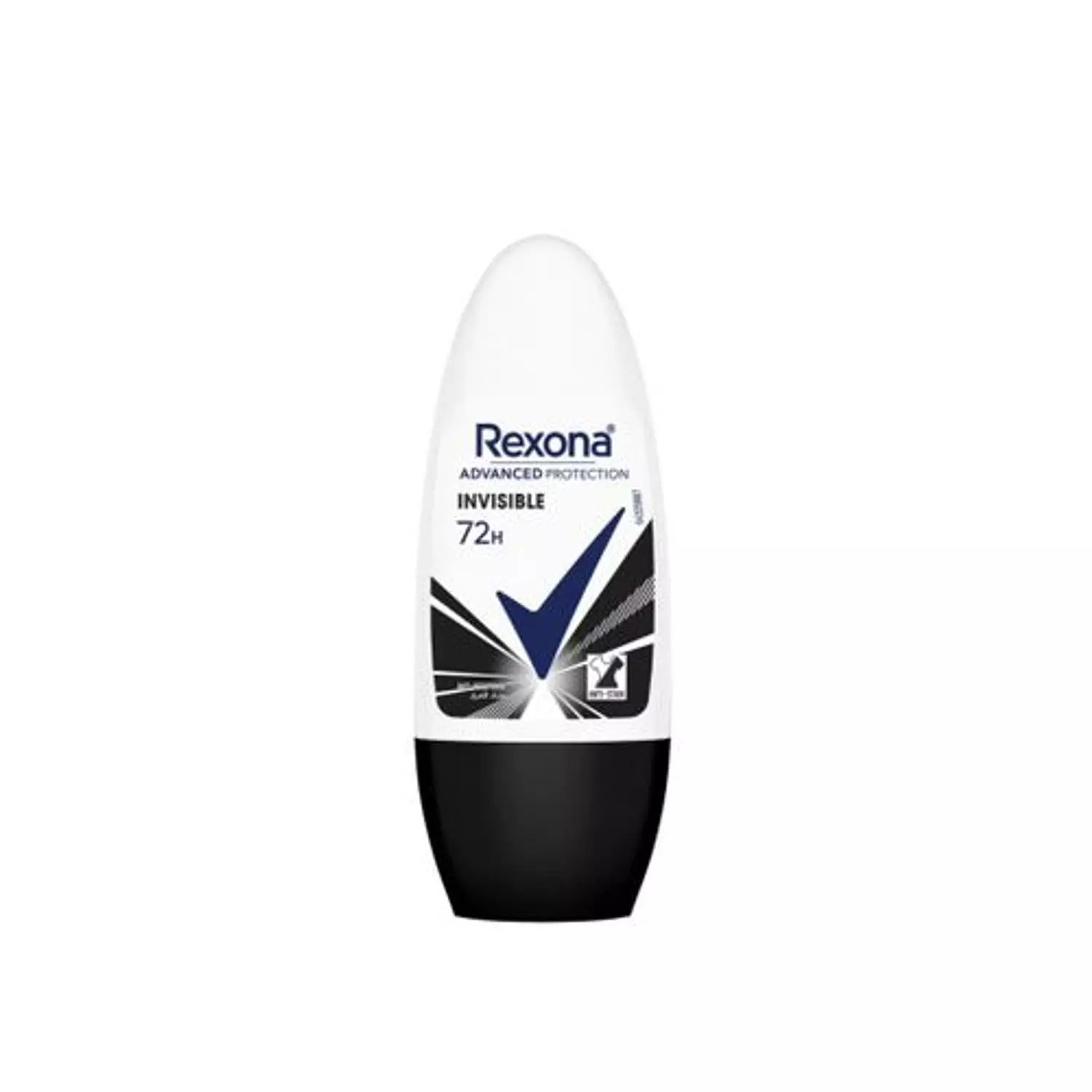 REXONA ROLL ON ADVANCED PROTECTION INVISIBLE FOR WOMEN -BLACK- 50 ML  image