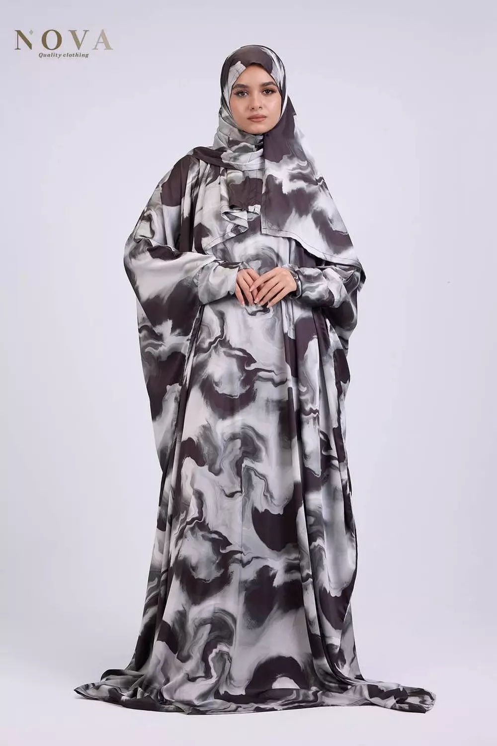 Marble butterfly satin image