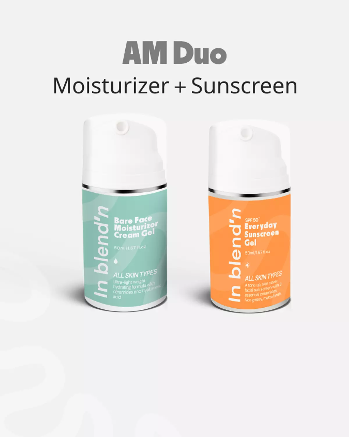 <p>Am Duo <br>Sunscreen + Moisturizer</p>