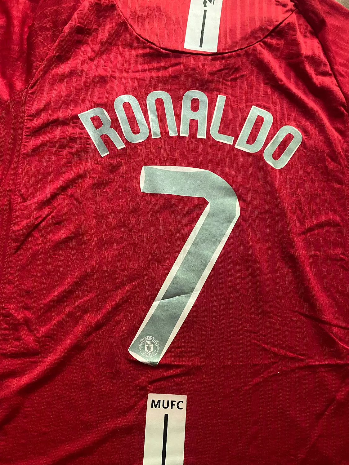 Man United 07/08 Home Kit 3