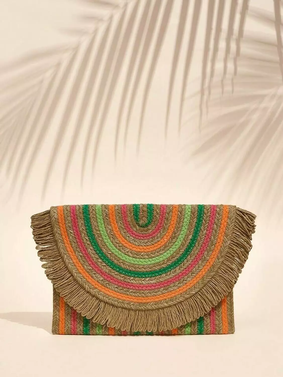 Clutch (Orange, Pink, Green) hover image