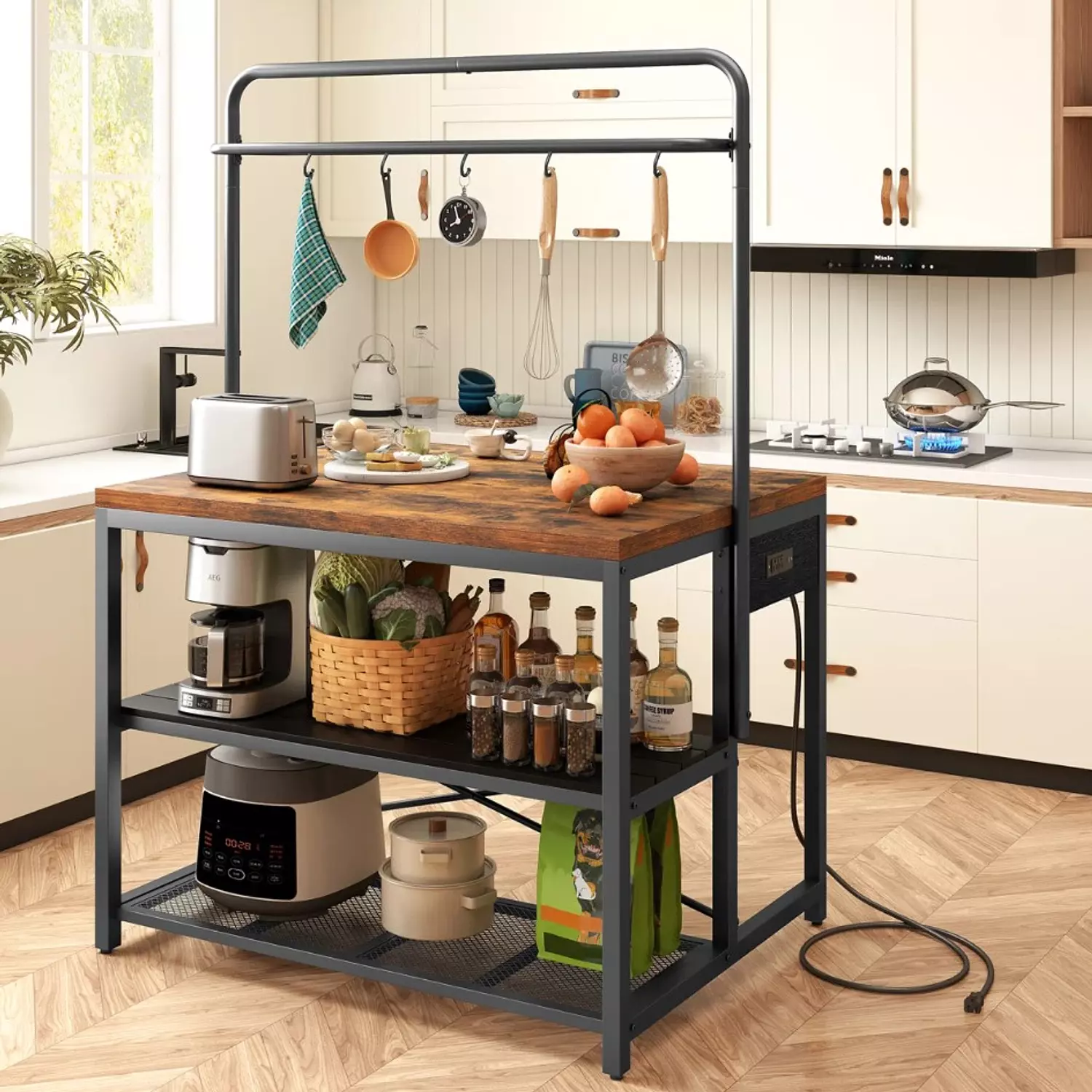 Multifunctional kitchen unit70*120*180 cm image