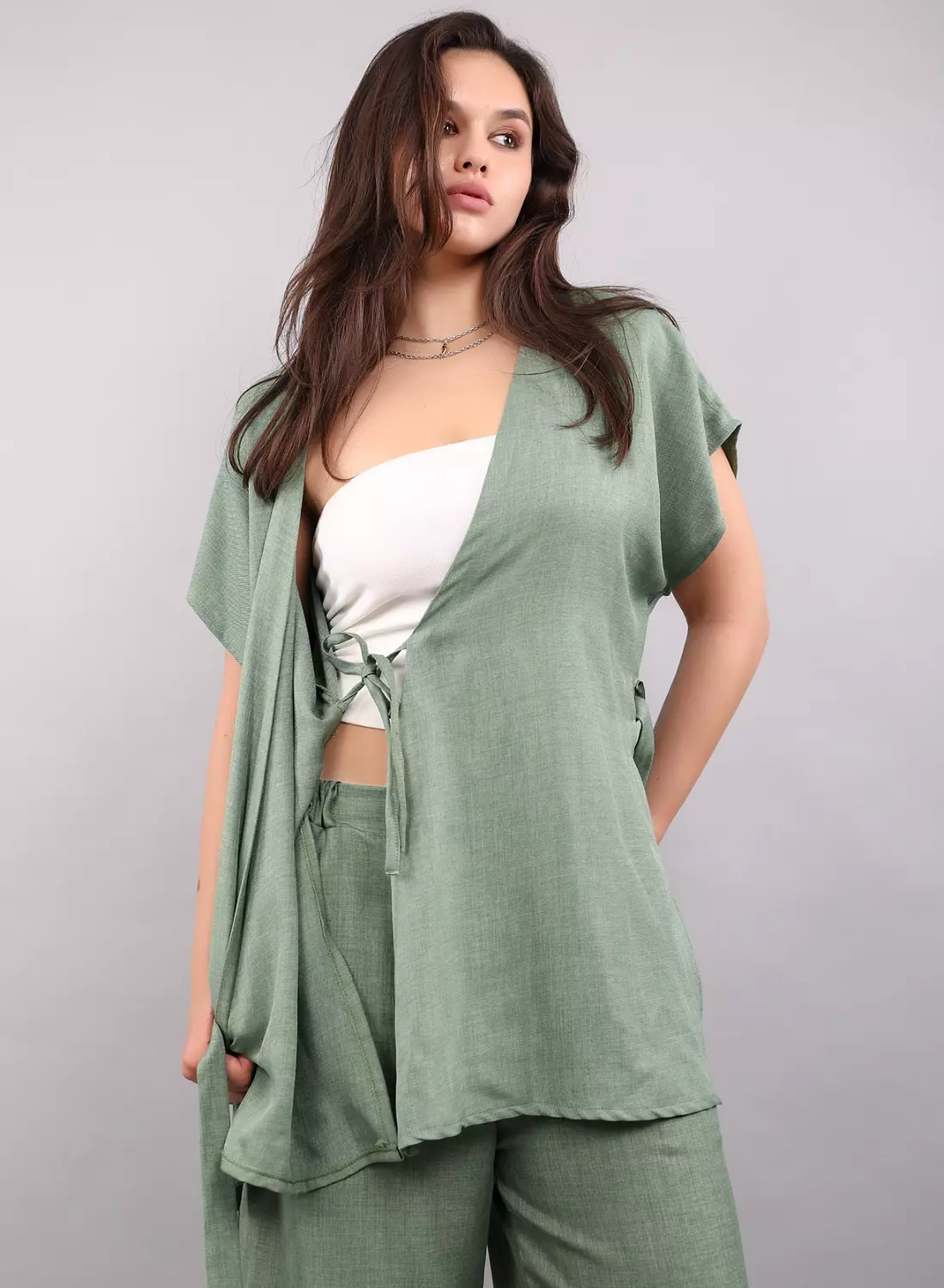Linen japonaise suit 2