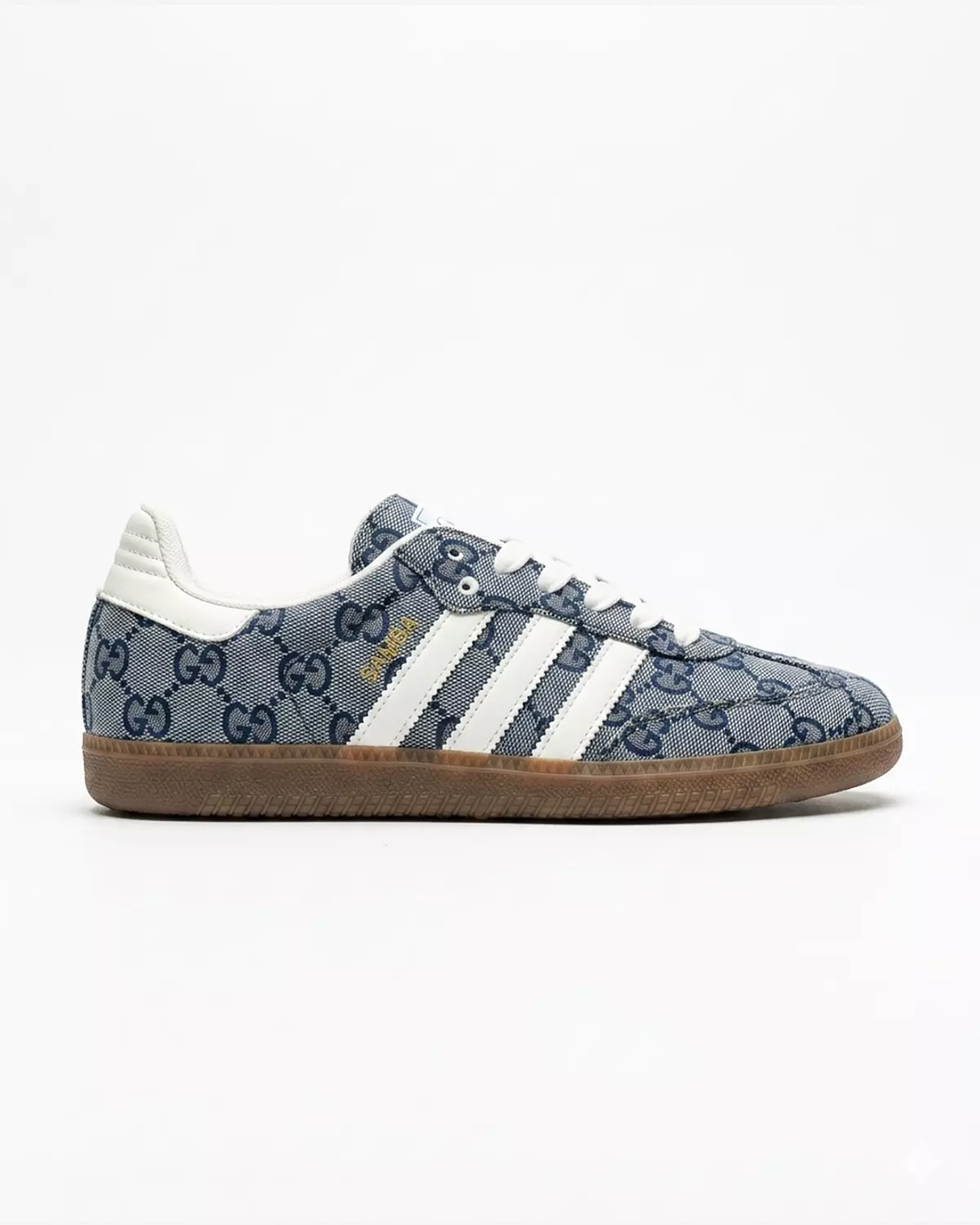 Women’s Samba Shoes – Blue Jeans Gucci Print 2