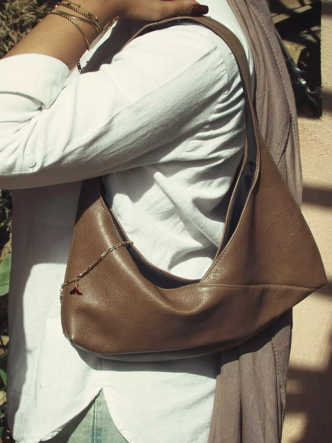 Light brown bag (mini)  2