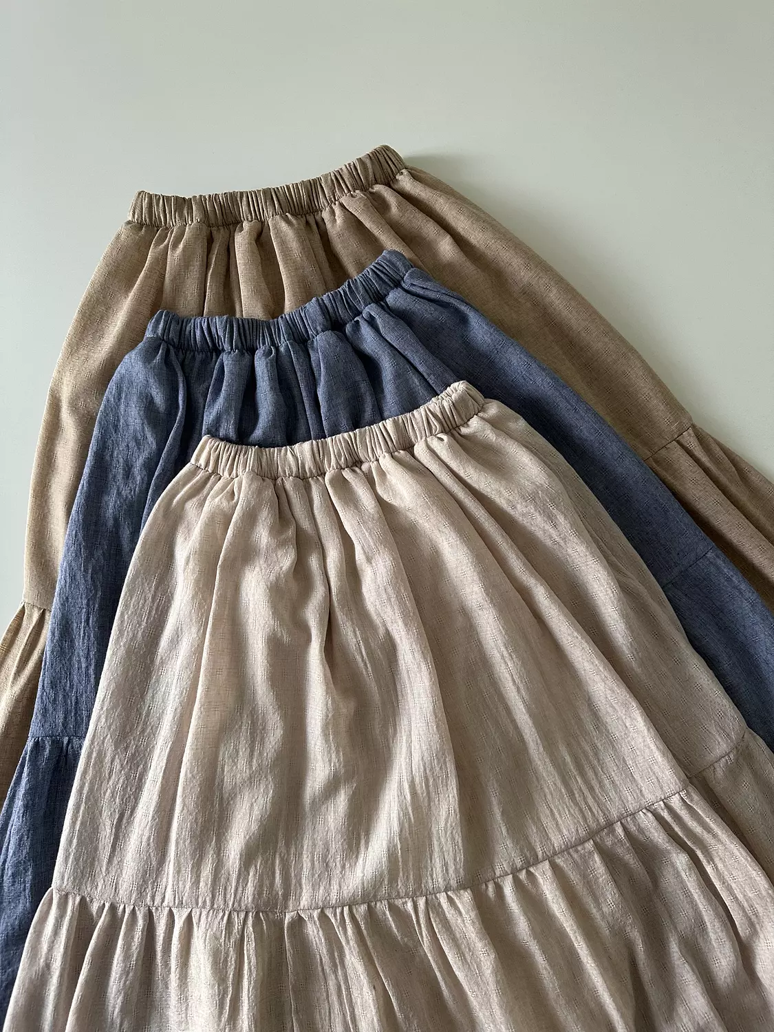 Levoil Linen Skirt 3