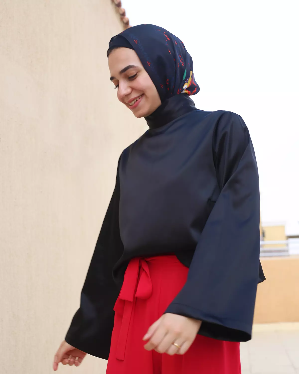 Glazed Blouse in Black 2