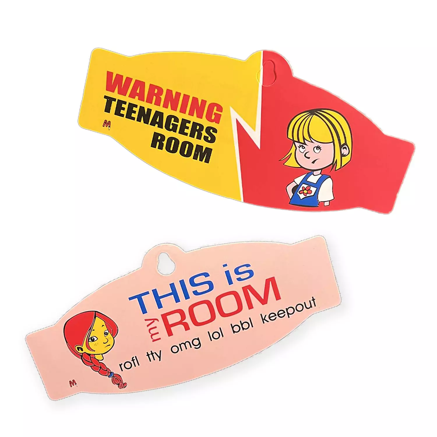 Memo Door Sign  (For Girls)