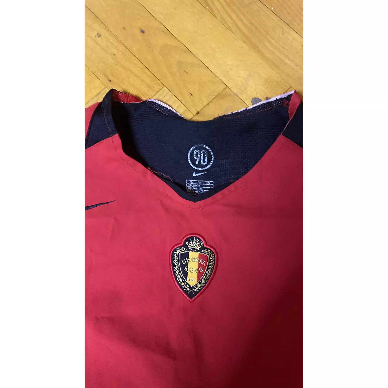 Belgium 2004 Home Kit (LB) 2