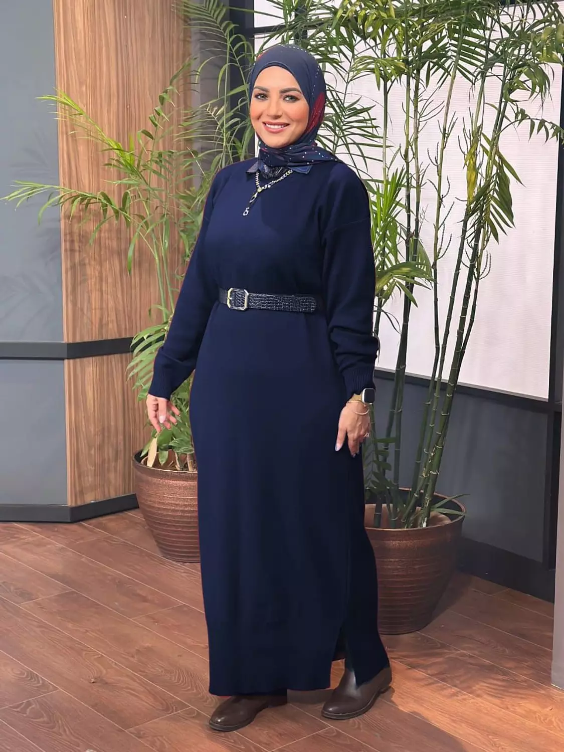 Knitted Oversized Dress  3