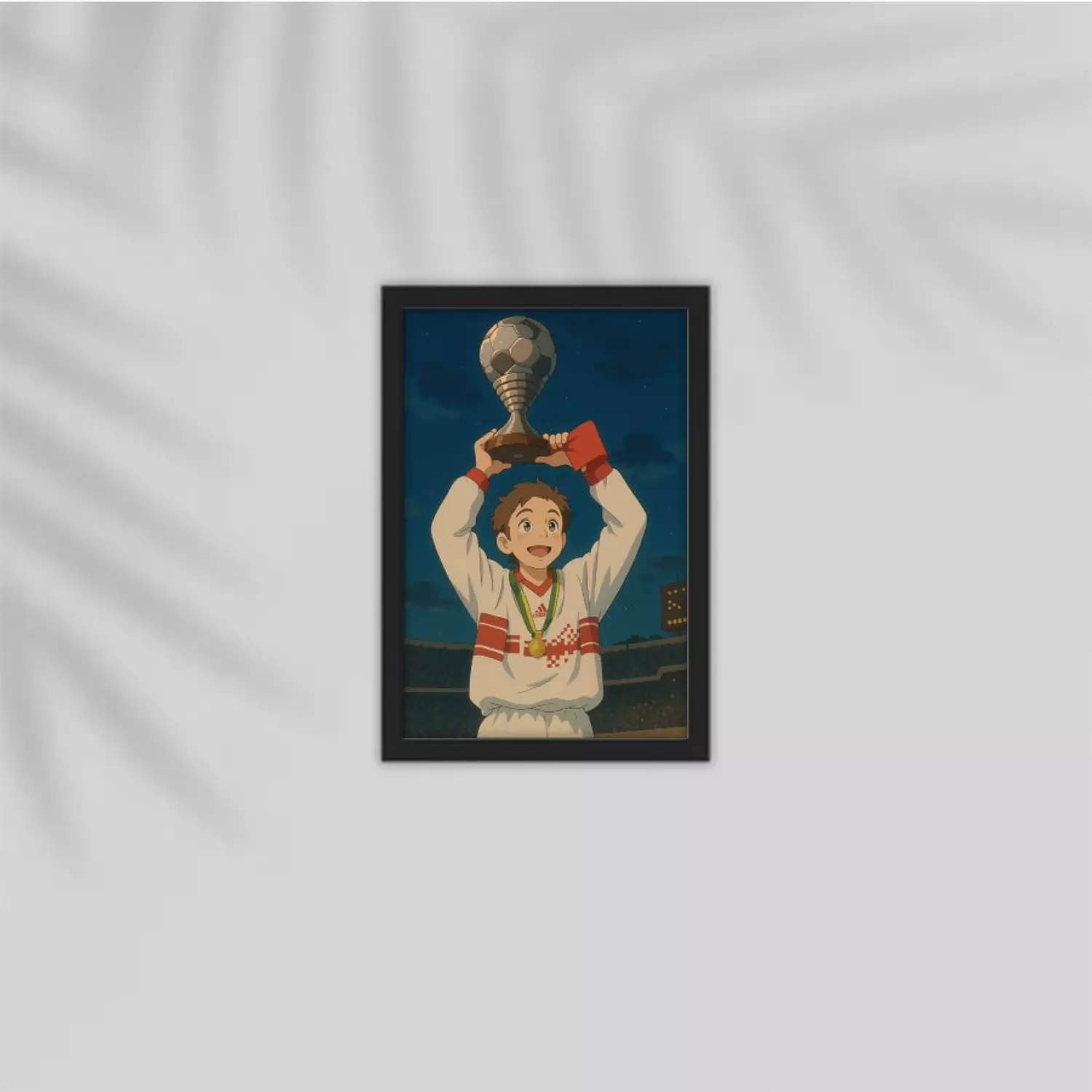 Iconic Hazem Emam 2002 Africa Trophy Frame  image