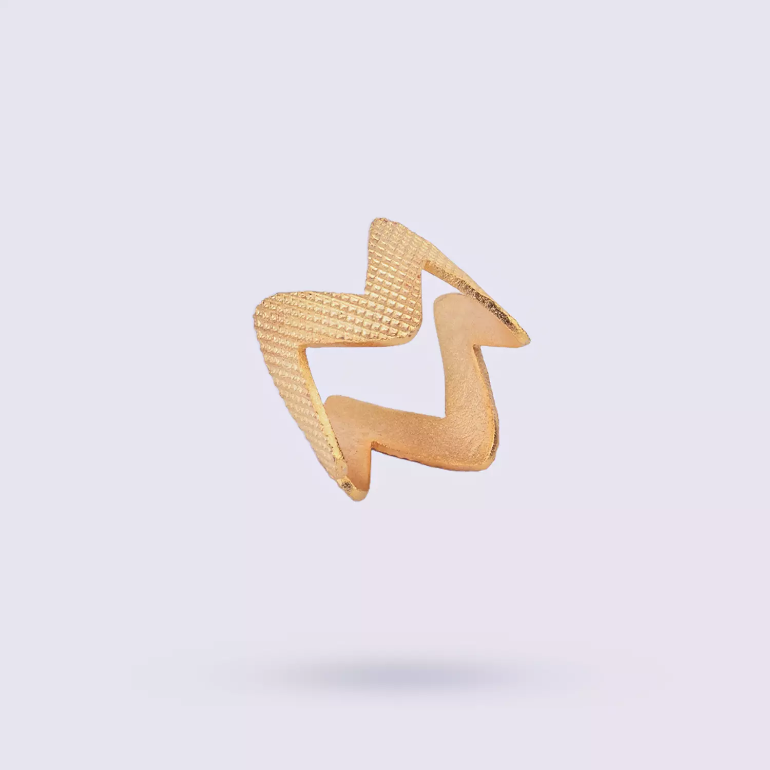 Single Zigzag Ring  image