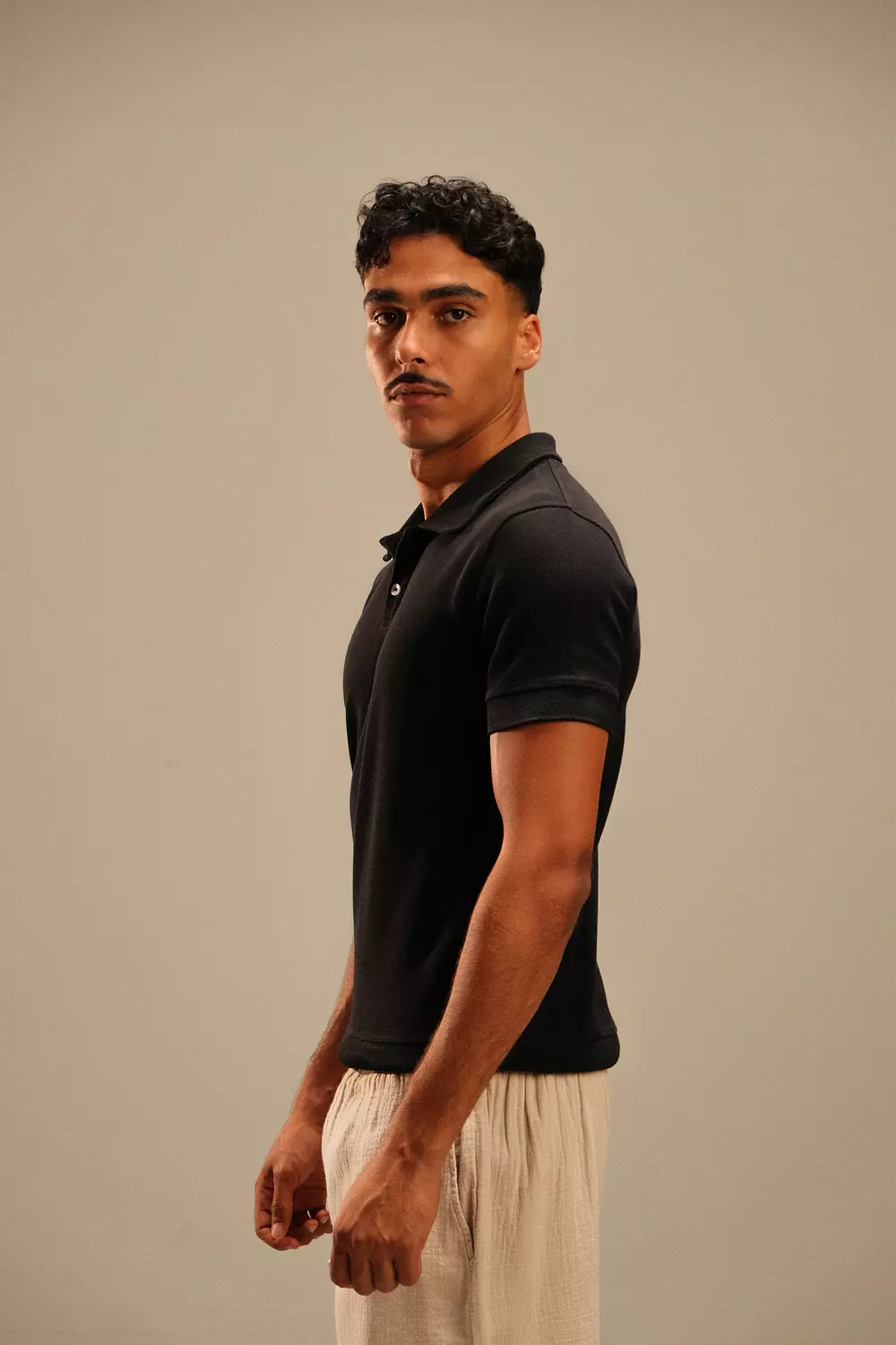 Fitted Polo Shirt hover image