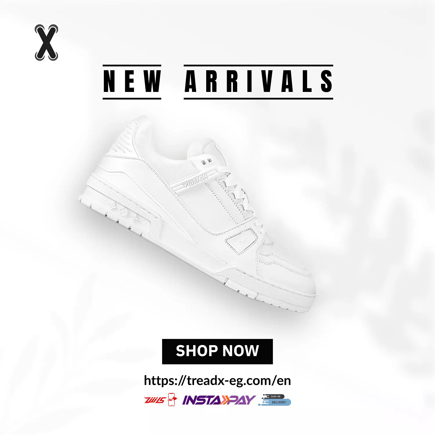 Louis Vuitton Trainer white image