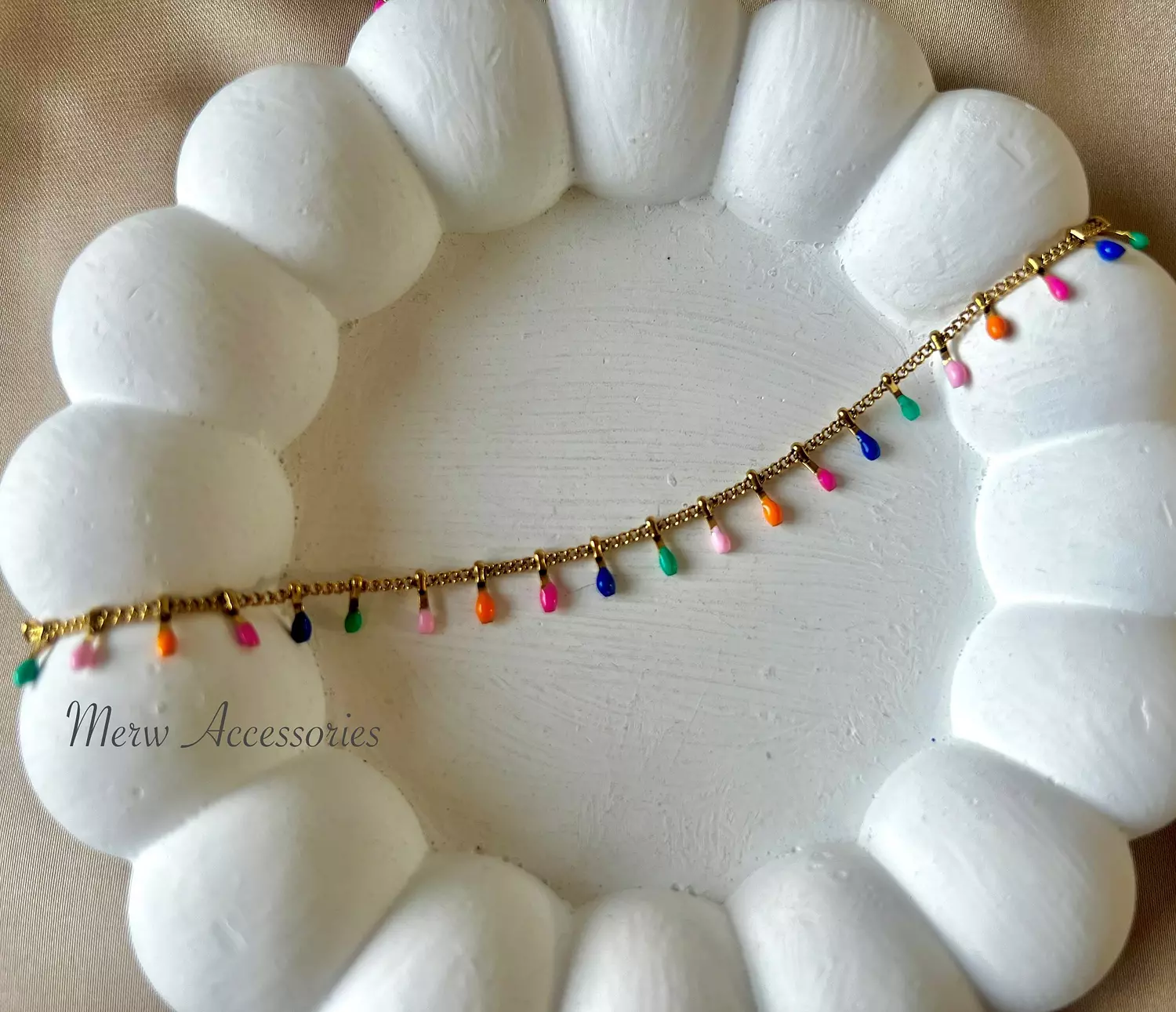Colorful anklet image