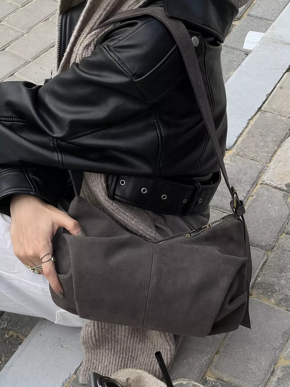 Evelina handbag - Grey 2