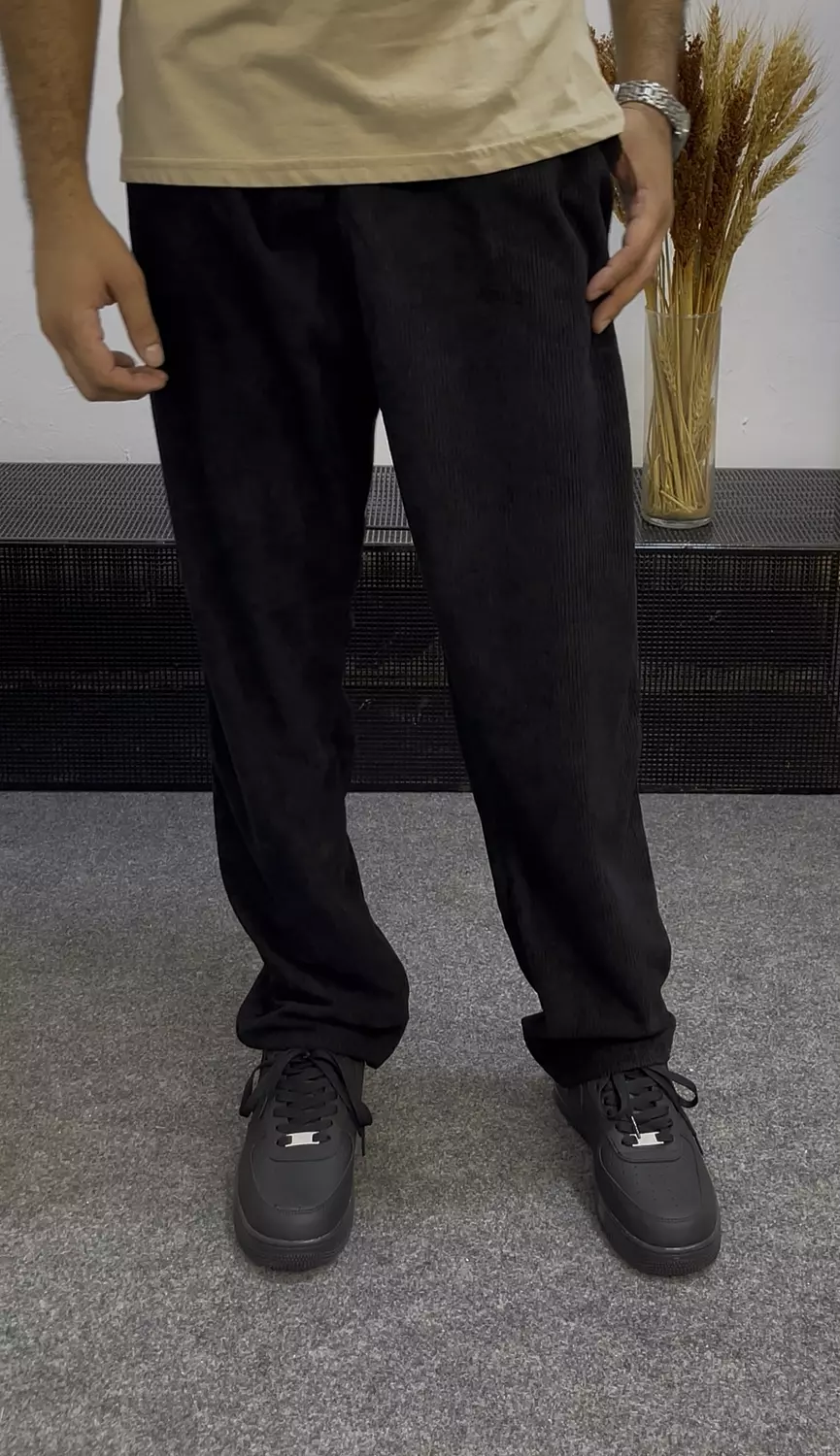 Wide leg black pants  2