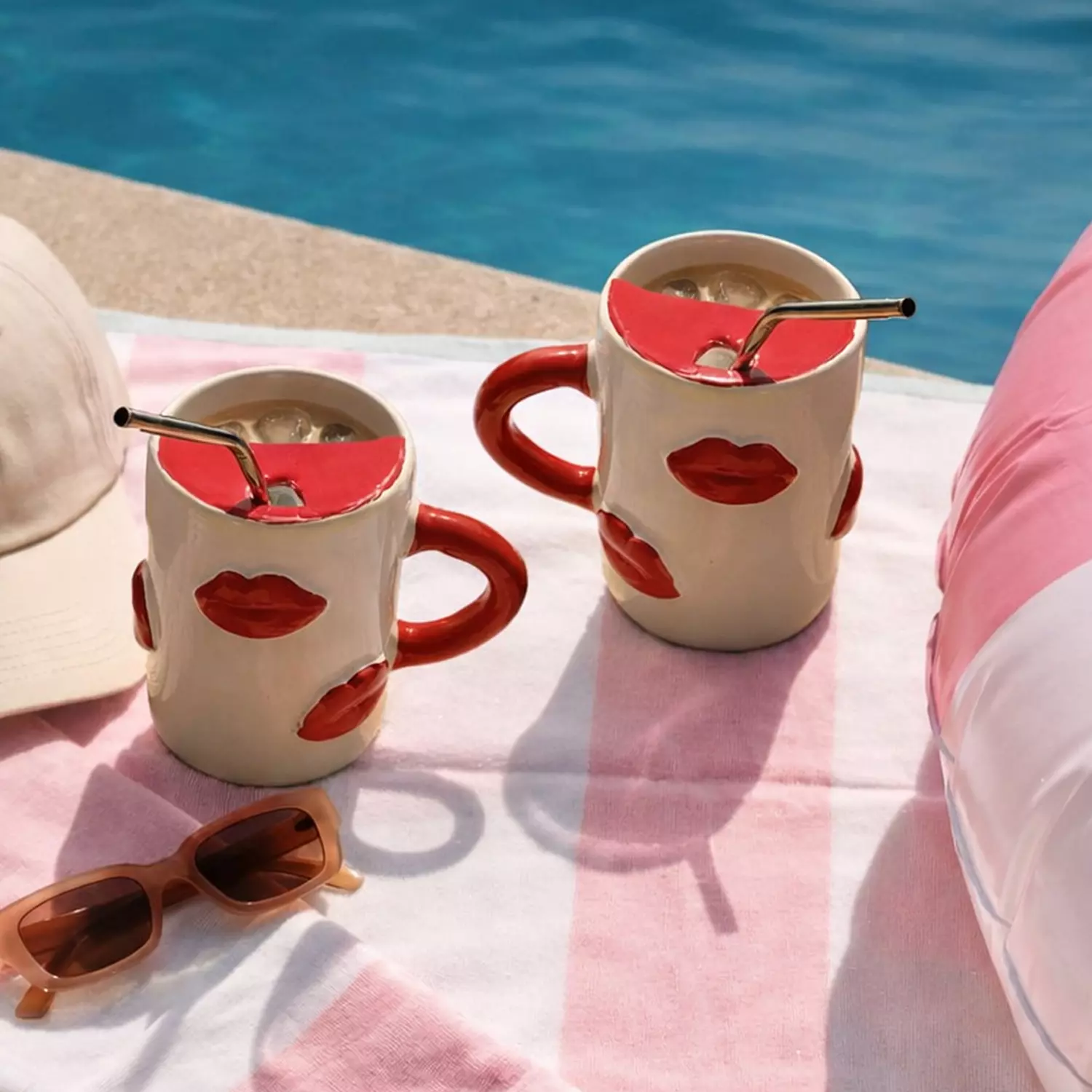 Red Kisses Mug image