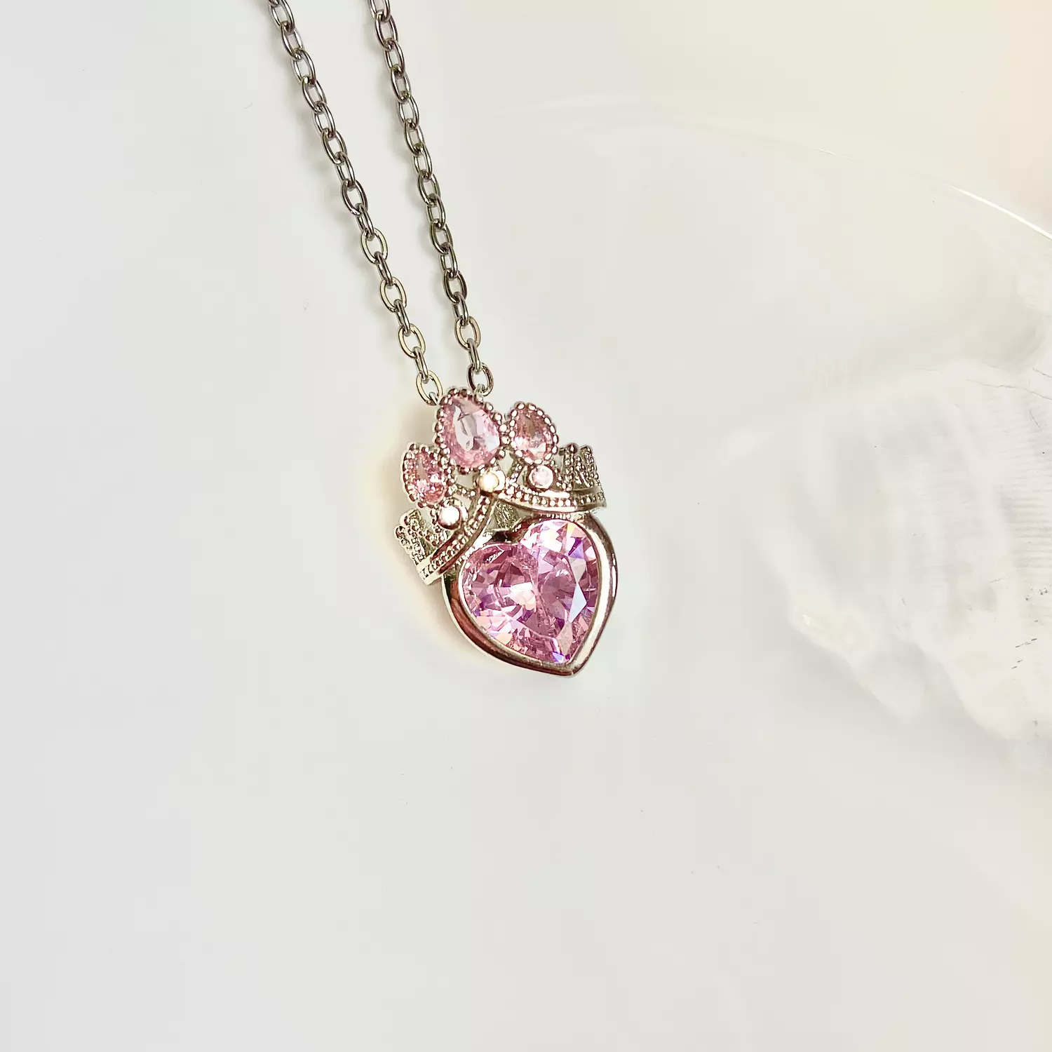 Necklace inspired by Rapunzel 💜🪽 image