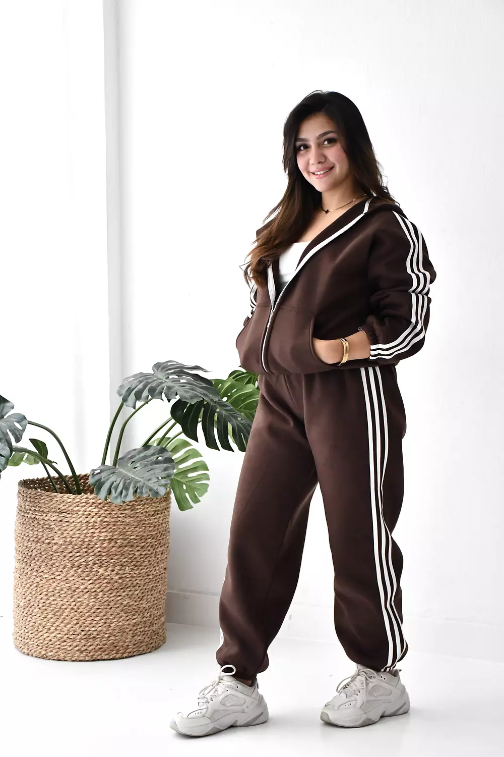 Brown tracking suit  2