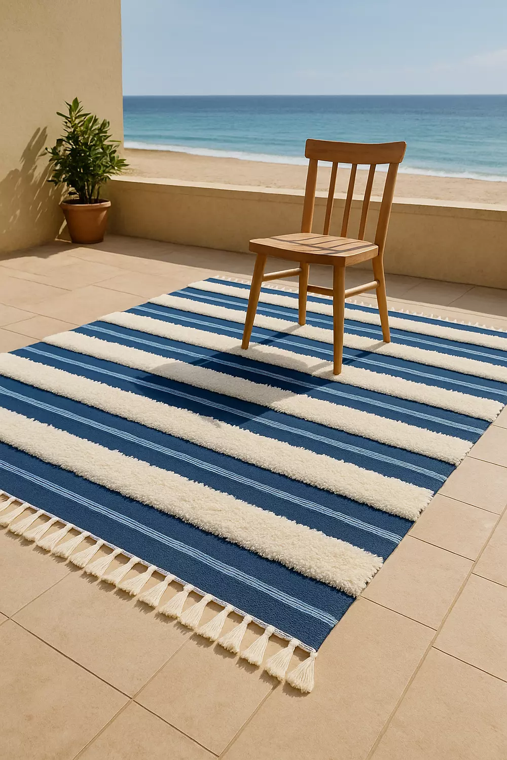 Nile Felucca Kilim Rug 1