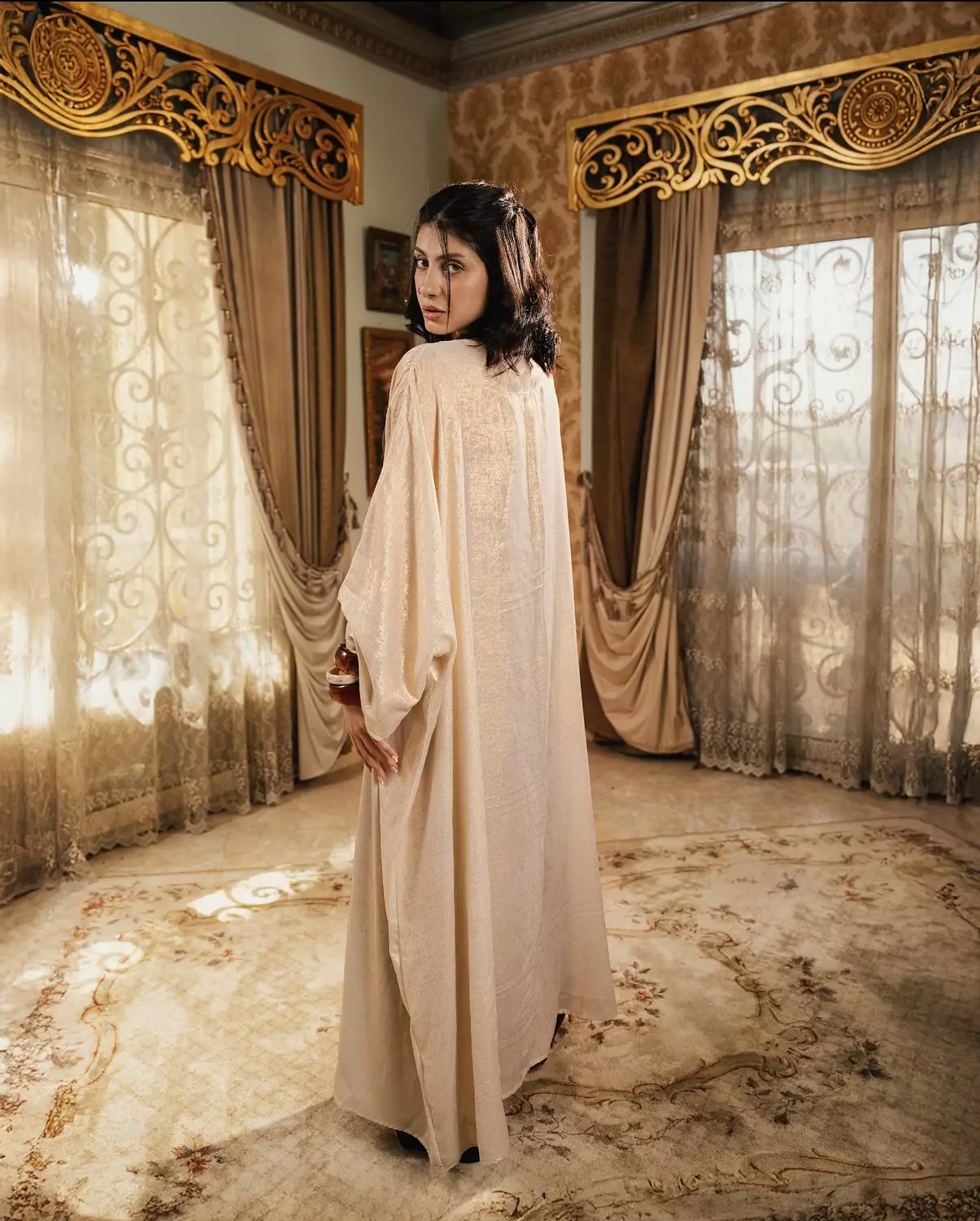 Golden Vanilla Kaftan 2