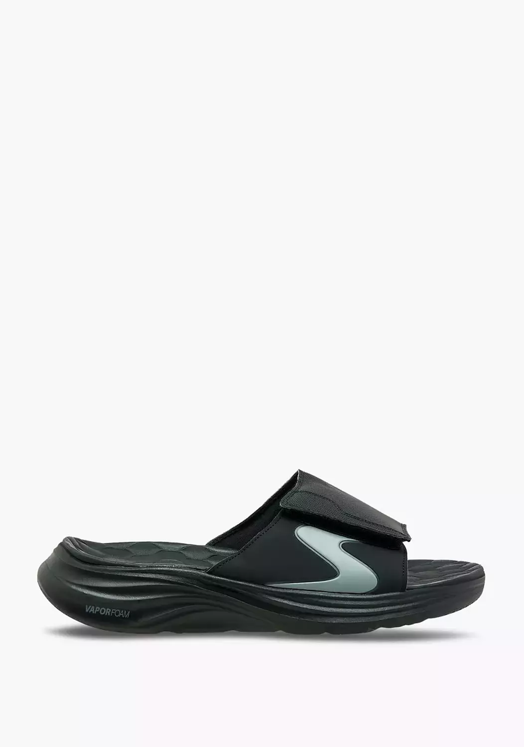 Skechers Vapor Foam Slides Black  1