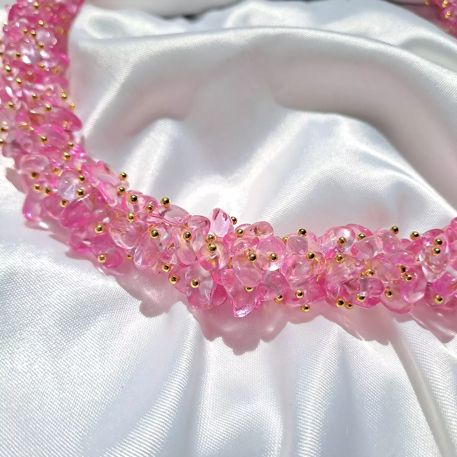 Powder pink bloom 1