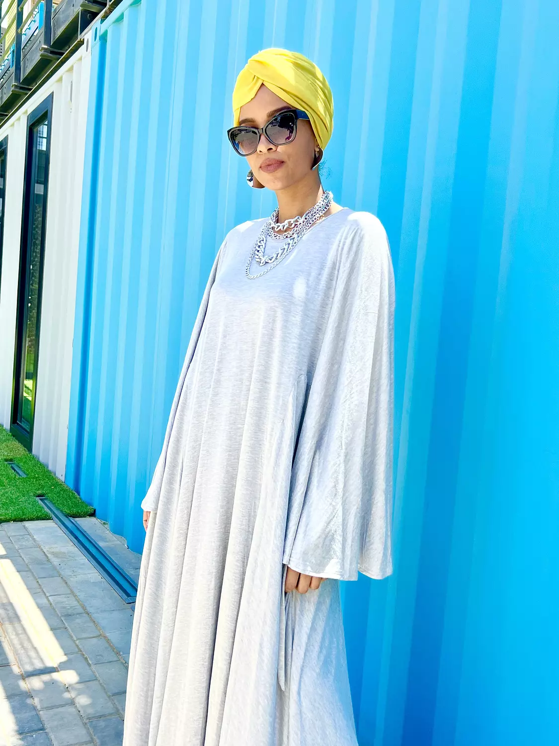 AMELIA GREY DRESS image