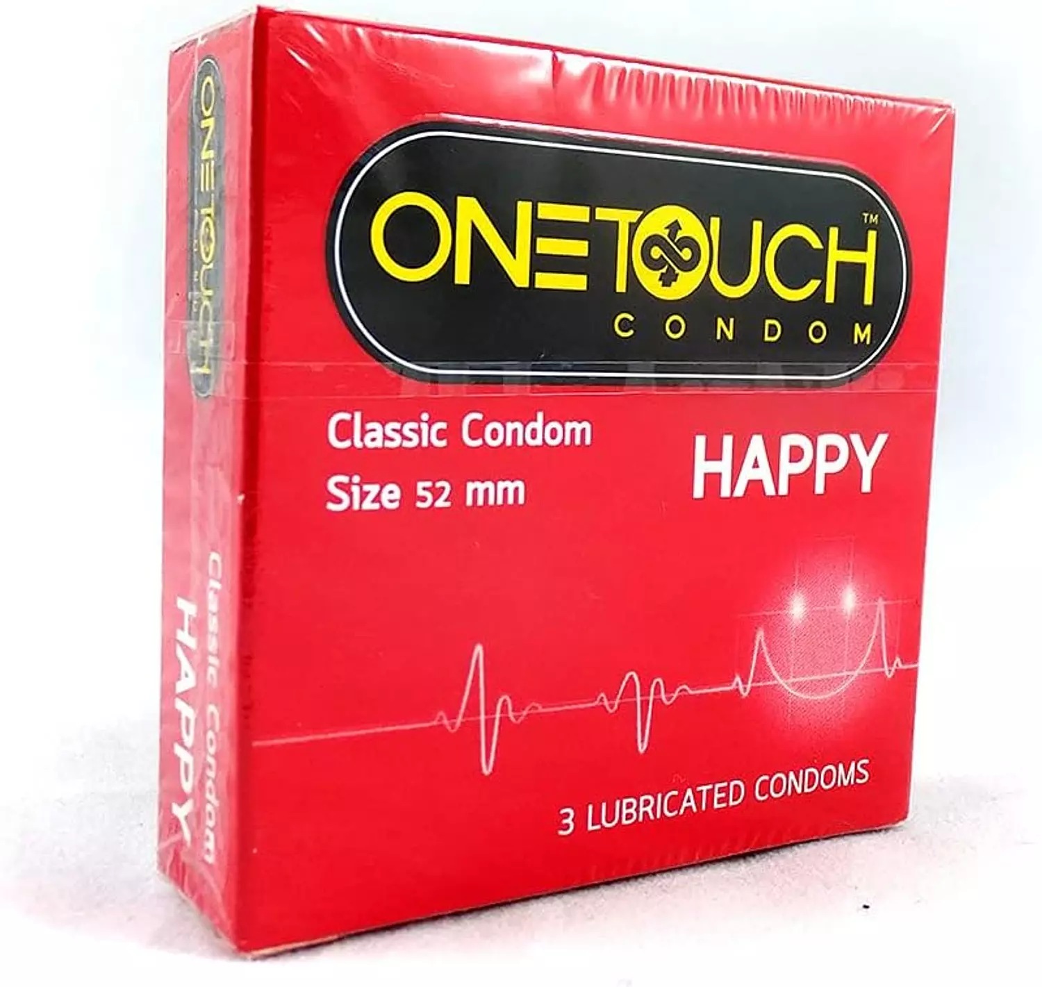 ONE TOUCH HAPPY RED CONDOM image